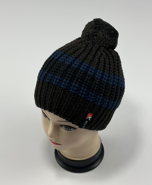 Шапка ГТМ Барс (коричневый/синий)